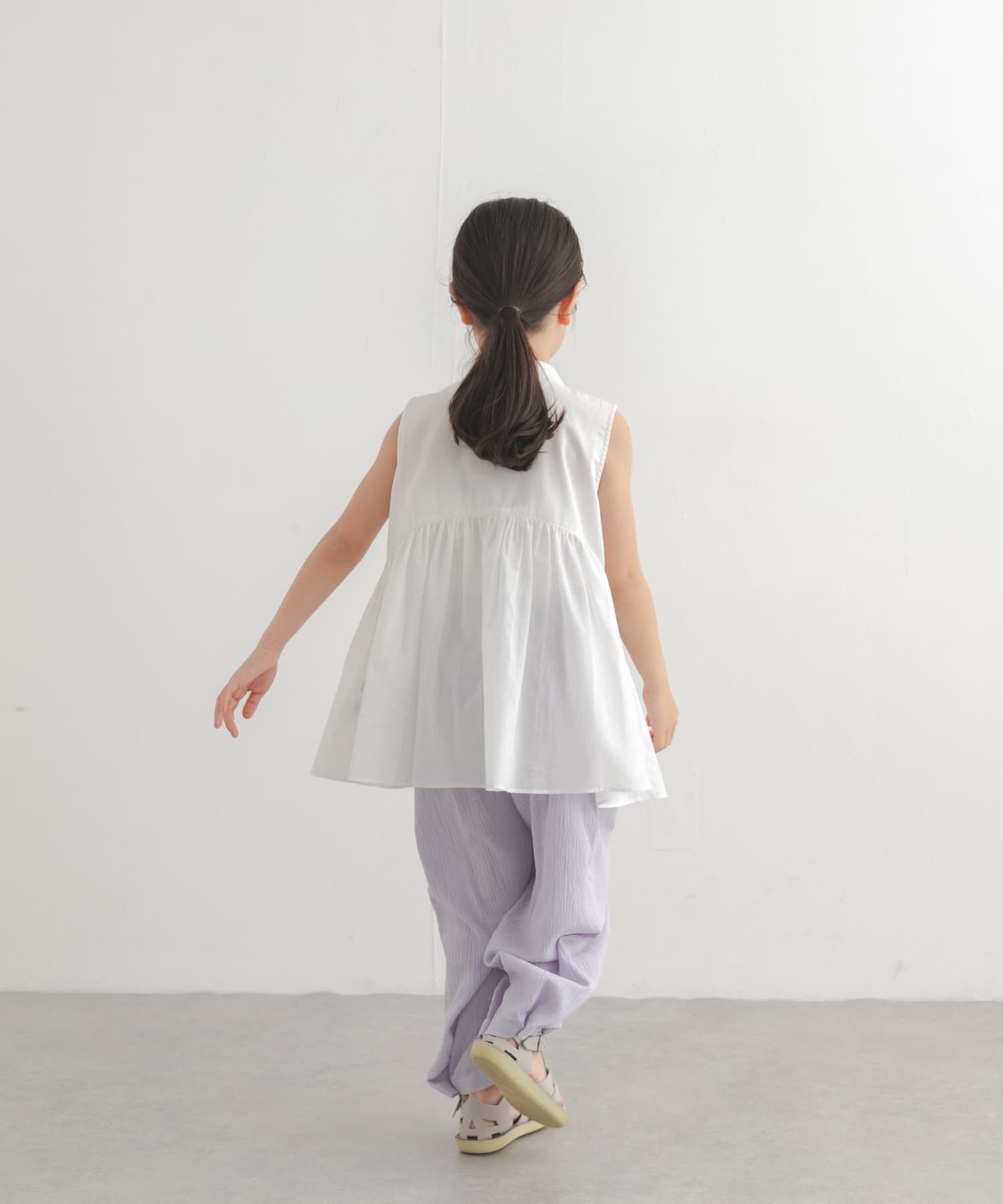 URBAN RESEARCH DOORS「『親子リンク』コットンボイル切替ブラウス(KIDS)」|その他|
