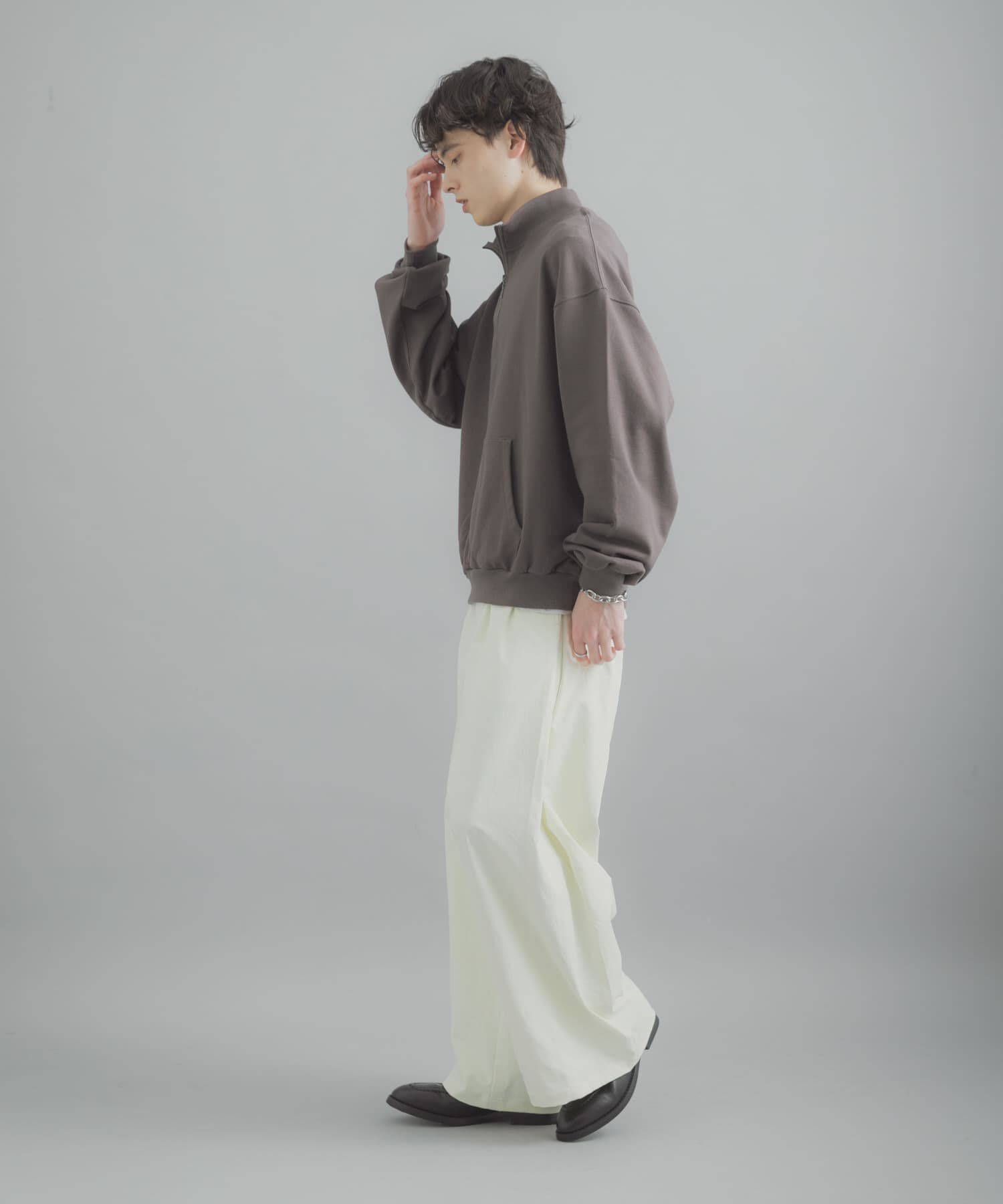 SENSE OF PLACE by URBAN RESEARCH「『洗濯可/撥水/防花粉』SKINProofハーフジップスウェット」|スウェット・ジャージ|