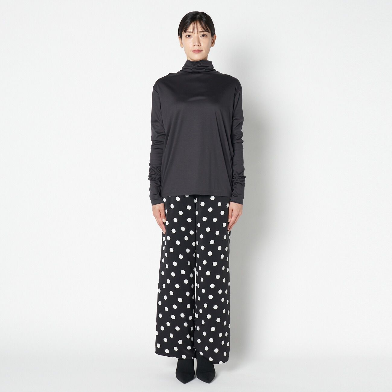 HELIOPOLE「HELIOPOLE 【smooth skin series】 High Neck」|Tシャツ・カットソー|