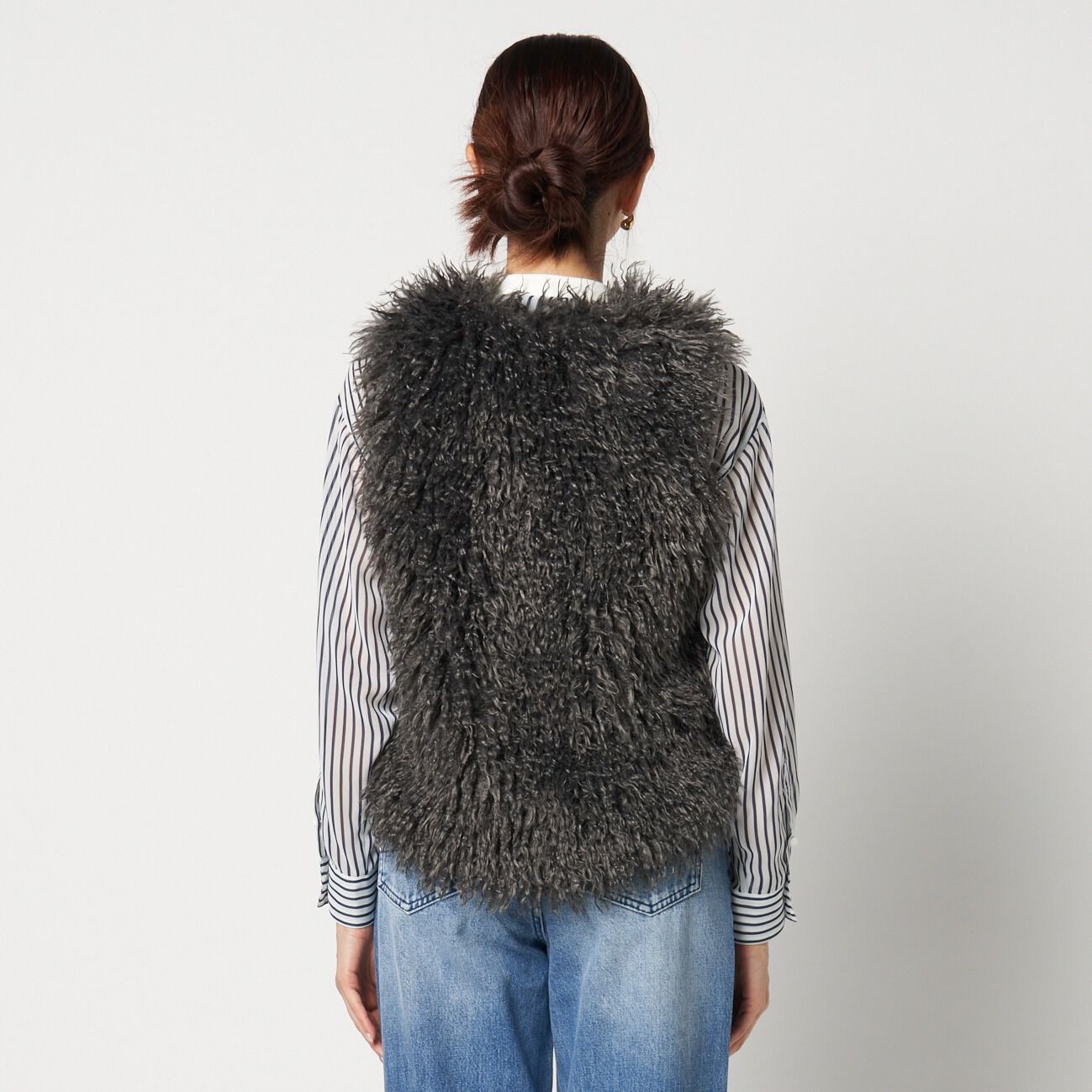 HELIOPOLE「HELIOPOLE SHEEP ECO FUR GILET」|ベスト・ジレ|
