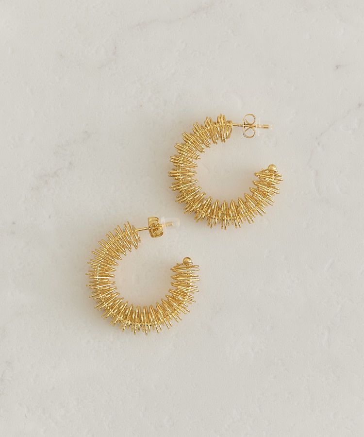 AMERICAN HOLIC「ワイヤーフープピアス」|ピアス|Gold