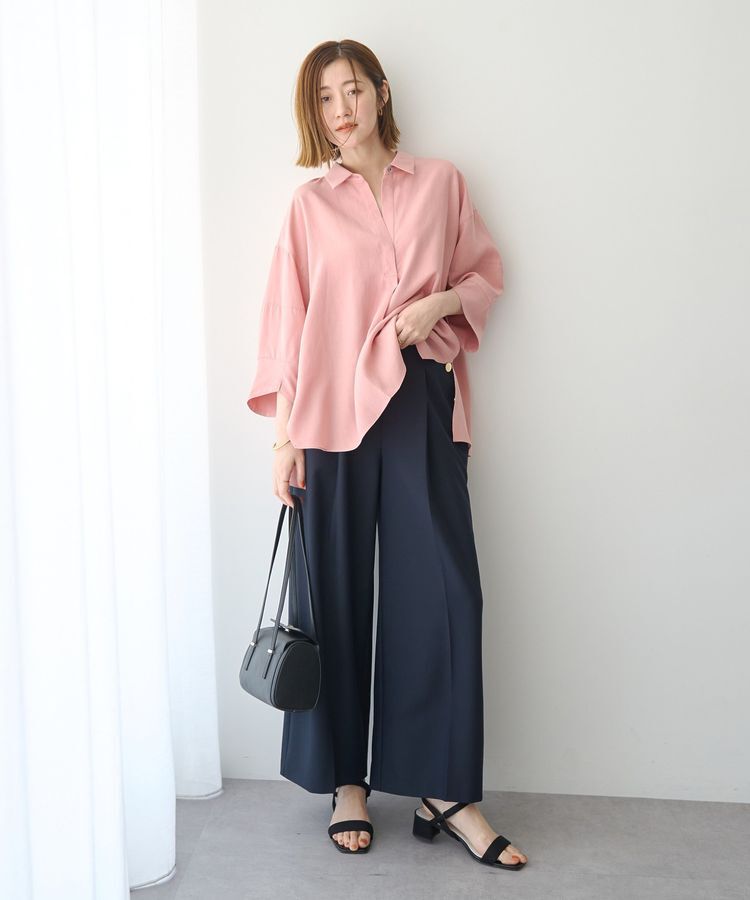 Editt by YECCA VECCA「バルーン袖スキッパーシャツ」|シャツ・ブラウス|