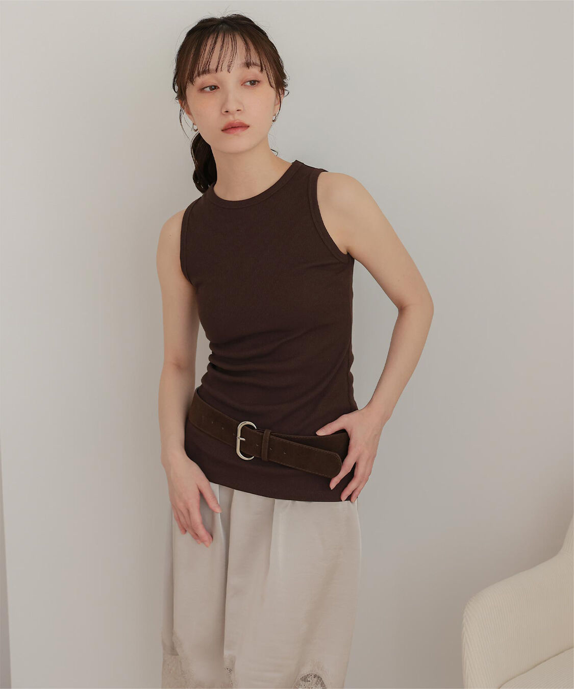 miette「レイヤードタンクトップ2枚セット」|タンクトップ|