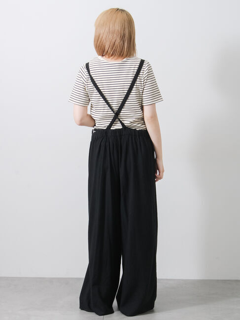 Samansa Mos2「麻レーヨンストレッチサロペット」|その他|