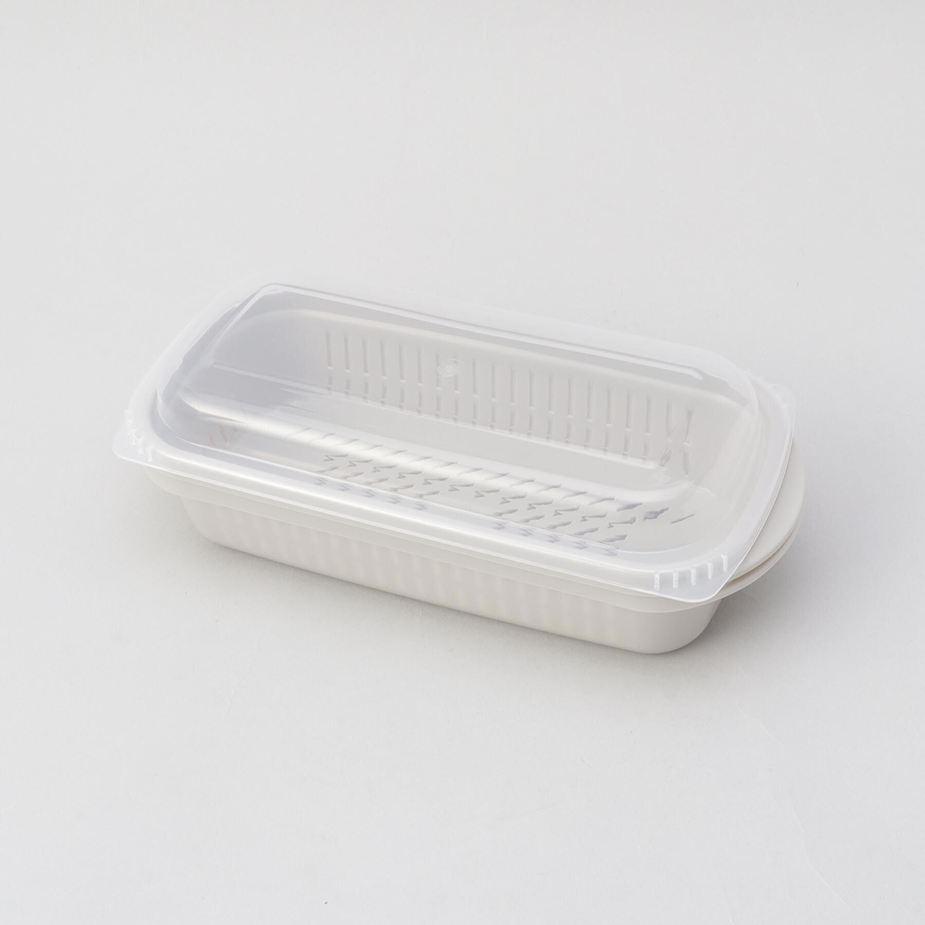 212 KITCHEN STORE「抗菌 レンジでカンタン蒸し調理器 ロング」|食器・キッチングッズ|