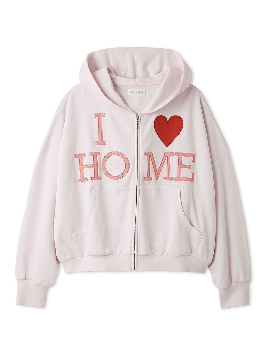 SNIDEL HOME「ロゴスウェットパーカー」|ルームウェア|