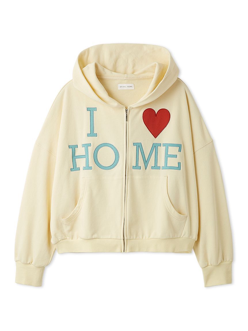 SNIDEL HOME「ロゴスウェットパーカー」|ルームウェア|