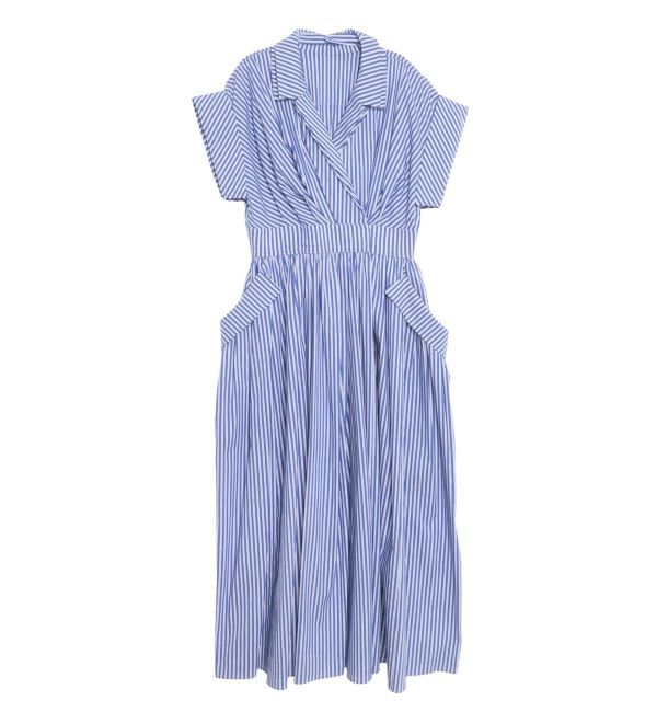 ELENDEEK「W COLLAR SHIRT OP」|ワンピース|