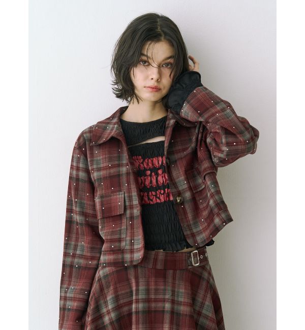 jouetie「カットアウトシャーリングトップス」|Tシャツ・カットソー|
