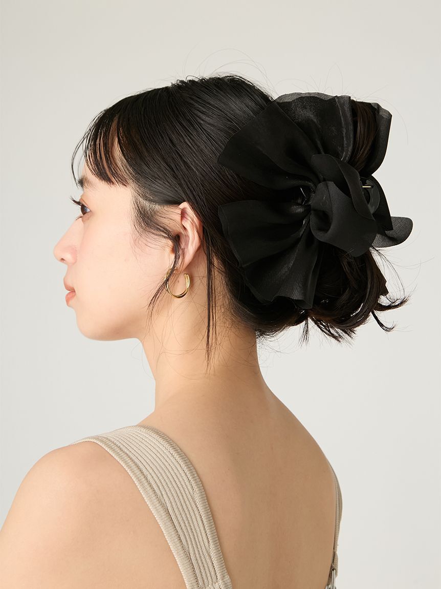 FRAY I.D「リボンヘアクリップ」|ヘアバンド|