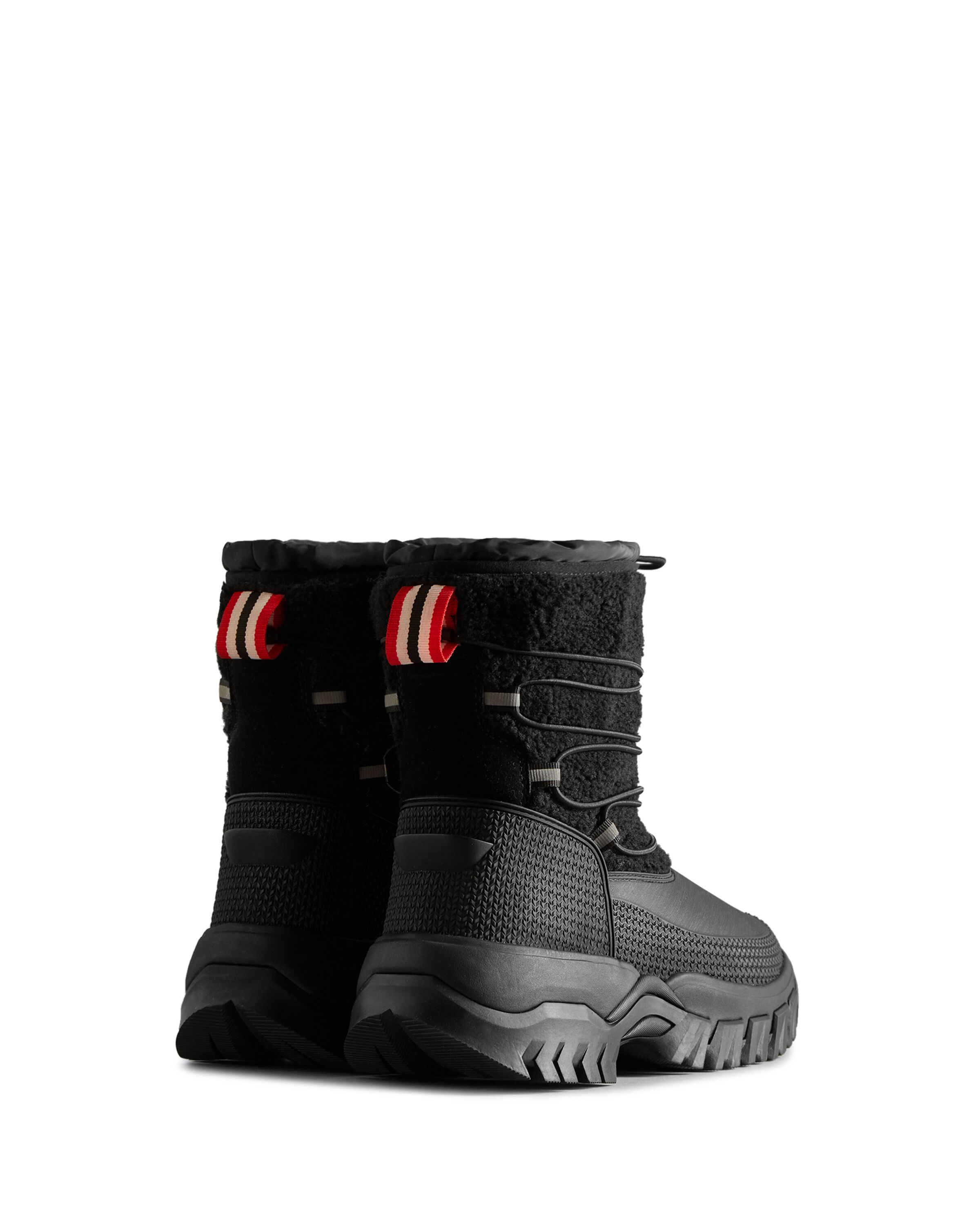 HUNTER「WOMENS WANDERER SHORT SHERPA SNOW BOOT」|ショートブーツ|