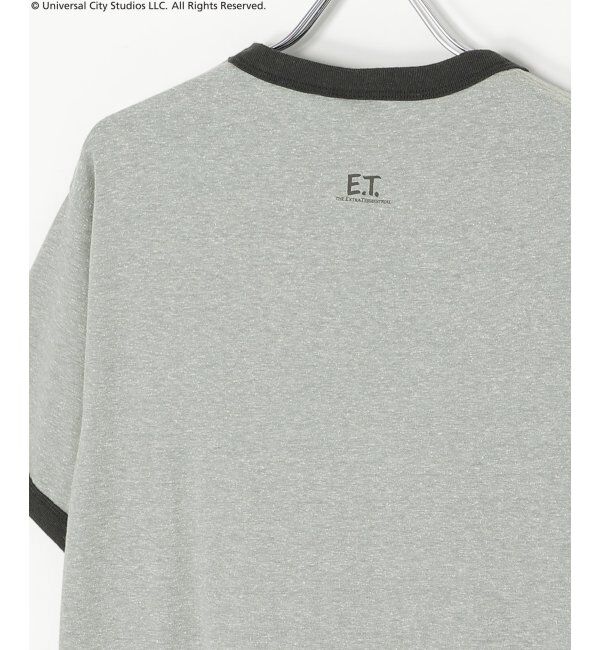 VENCE share style「『 E.T. 』デザイン リンガーTシャツ」|Tシャツ・カットソー|