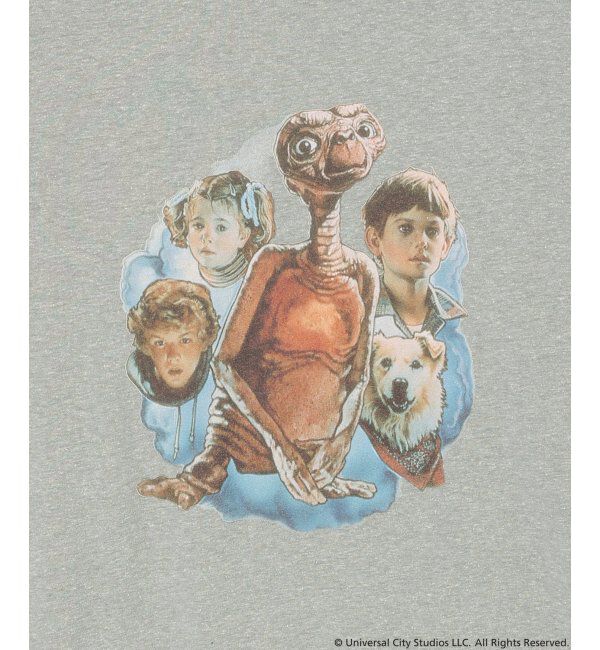 VENCE share style「『 E.T. 』デザイン リンガーTシャツ」|Tシャツ・カットソー|