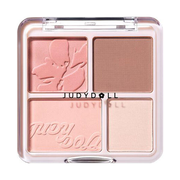  「JUDYDOLL わがままチークハイライター 05 めろ顔ロゼムース 本体 (9g)」|チーク|