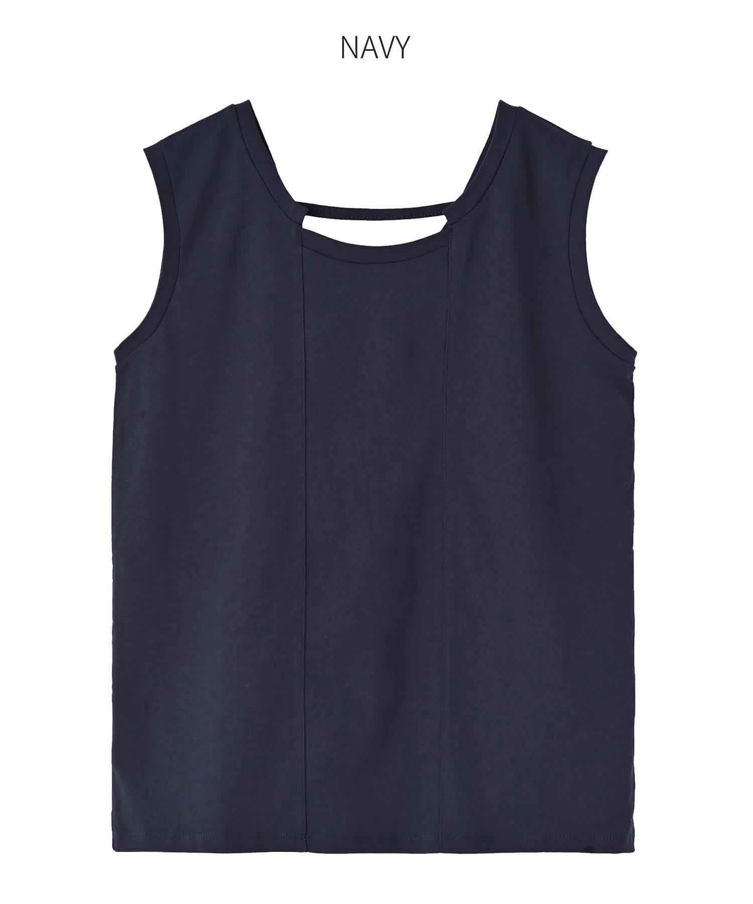 STYLE DELI「首元デザインノースリカットトップス」|Tシャツ・カットソー|