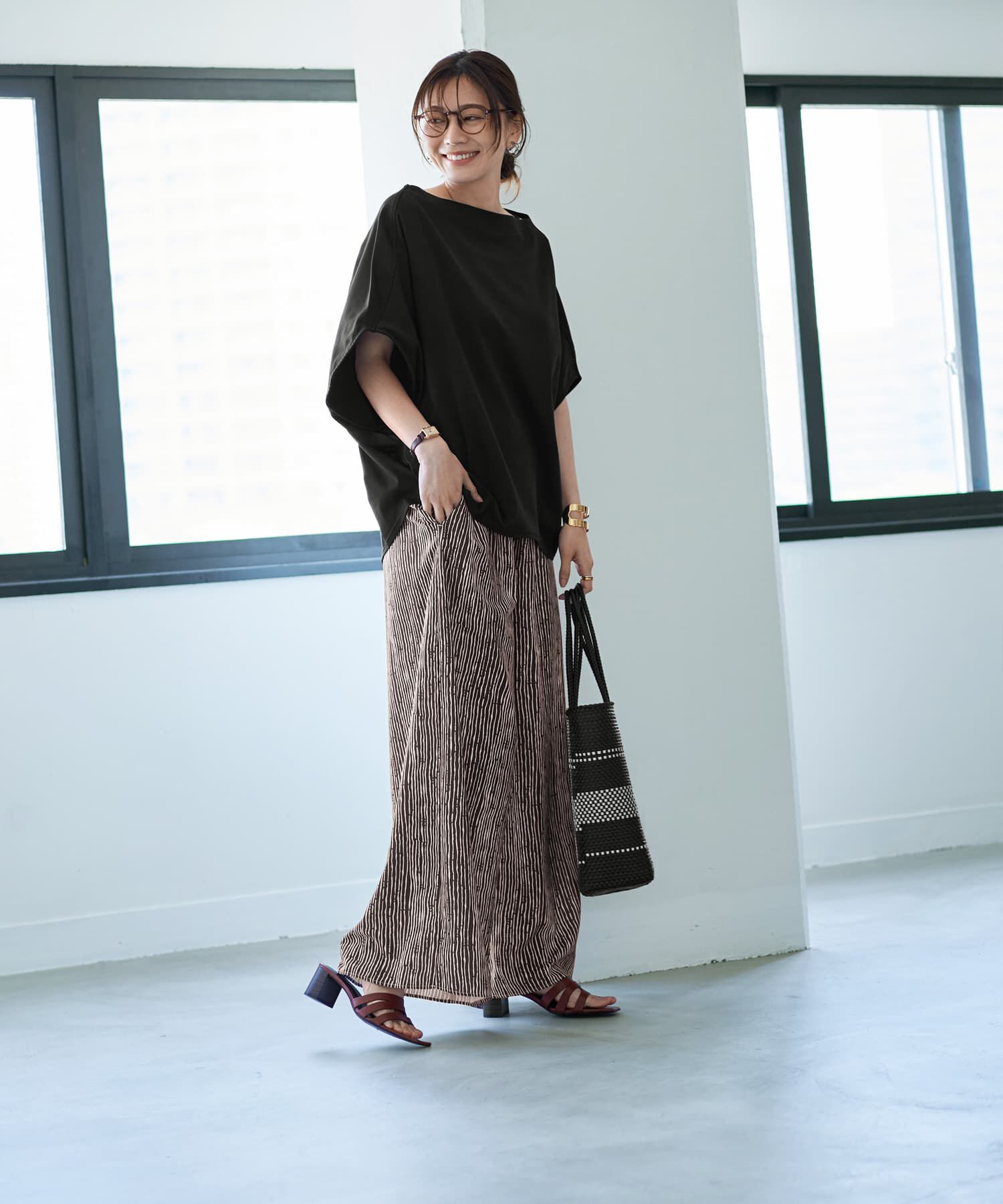STYLE DELI「【ものづくりJAPAN】ディオラマボートネックドルマンTシャツ」|Tシャツ・カットソー|