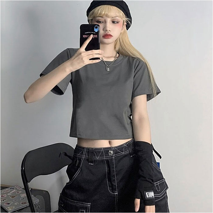 BACKYARD FAMILY「Tシャツ 半袖 レディース ショート丈 通販 半袖Tシャツ 半袖tシャツ tシャツ シャツ」|Tシャツ・カットソー|