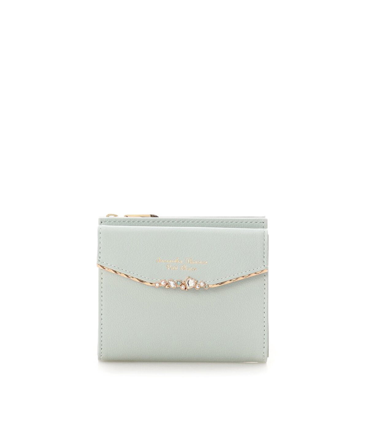 Samantha Thavasa Petit Choice「ハートジュエルバーマルチケース」|コインケース|グリーン