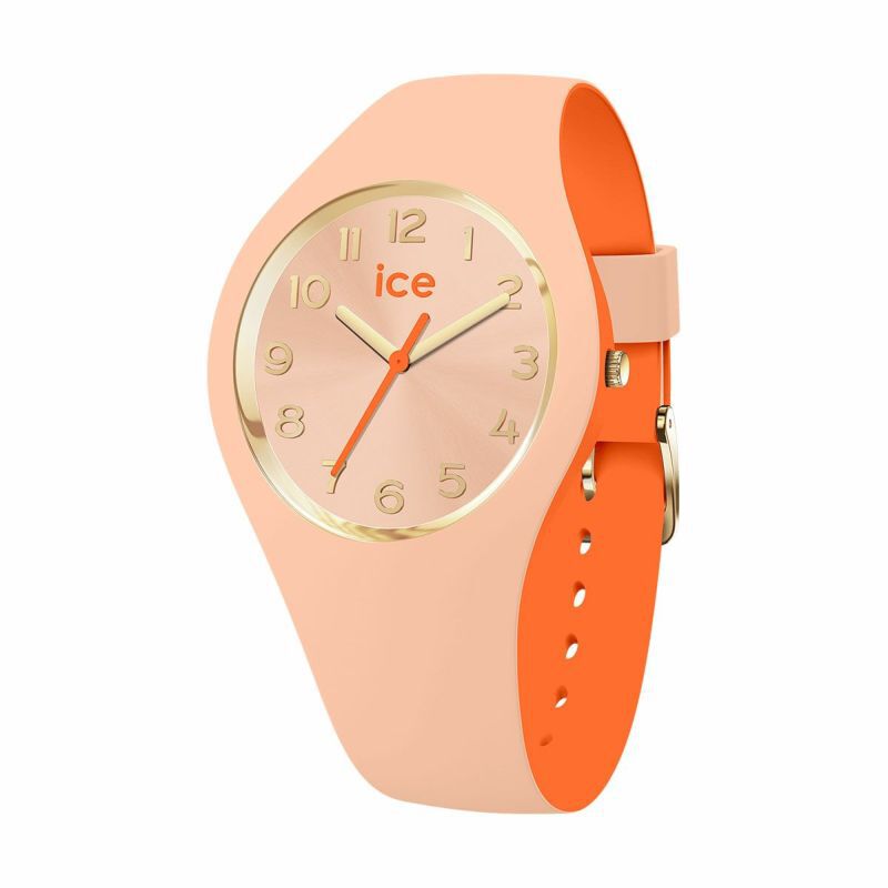 ICE-WATCH「〈ICE-WATCH(ｱｲｽｳｫｯﾁ)〉duo chic ﾋﾟｰﾁﾌｧｽﾞ」|腕時計|