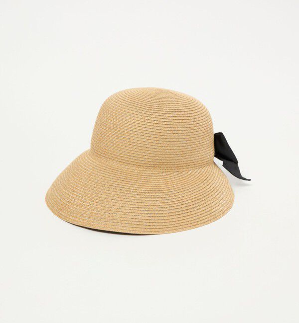 UNITED ARROWS green label relaxing「2WAY 遮光ブリム リボン ハット UVケア」|ハット|