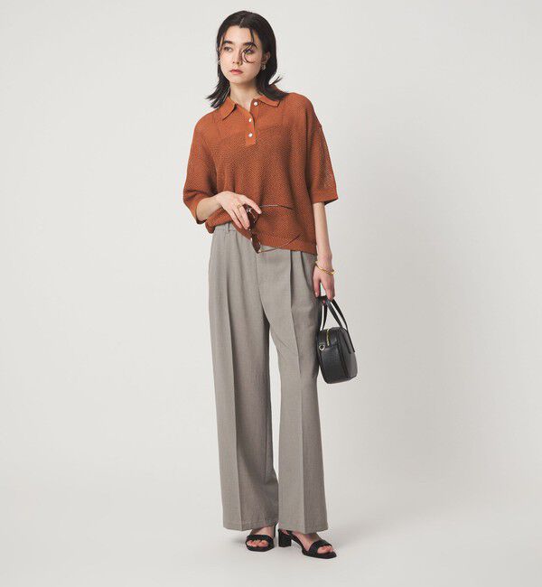 UNITED ARROWS green label relaxing「【結論シリーズ】ドライクロス ニーハイワイド マシンウォッシャブル ストレッチ 吸水速乾 通気性」|その他|