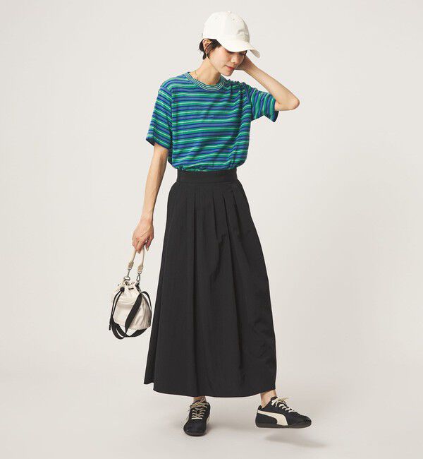 UNITED ARROWS green label relaxing「＜RYE TENDER＞ボーダー ニット Tシャツ」|ニット・セーター|