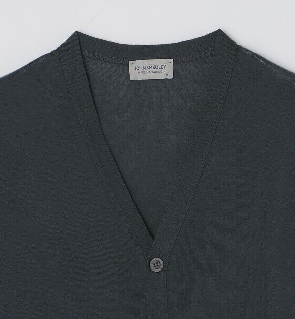 SHIPS「JOHN SMEDLEY:  WYATT長袖 Vネック ニット カーディガン」|カーディガン|