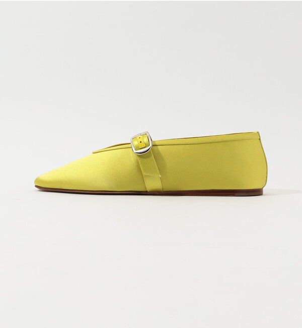 TOMORROWLAND GOODS「LE MONDE BERYL STELLA SLIPPER SATIN サテン メリージェーン」|バレエシューズ|