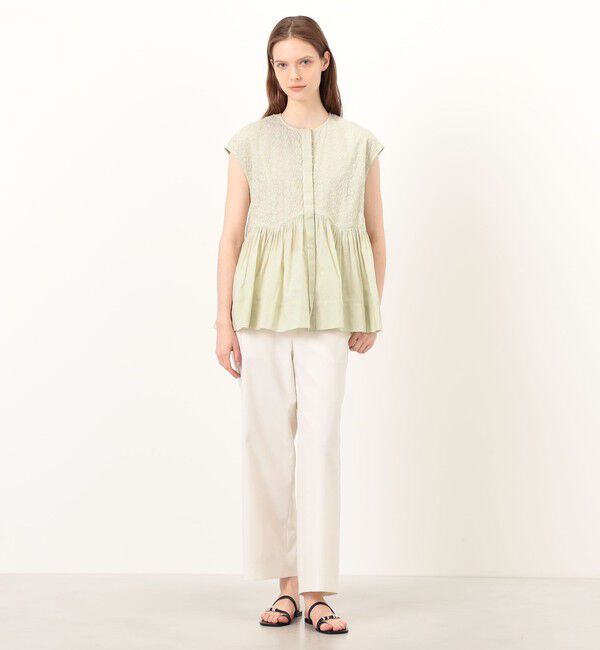 TOMORROWLAND BUYING WEAR「ne Quittez pas Petit Flower ブラウス」|シャツ・ブラウス|