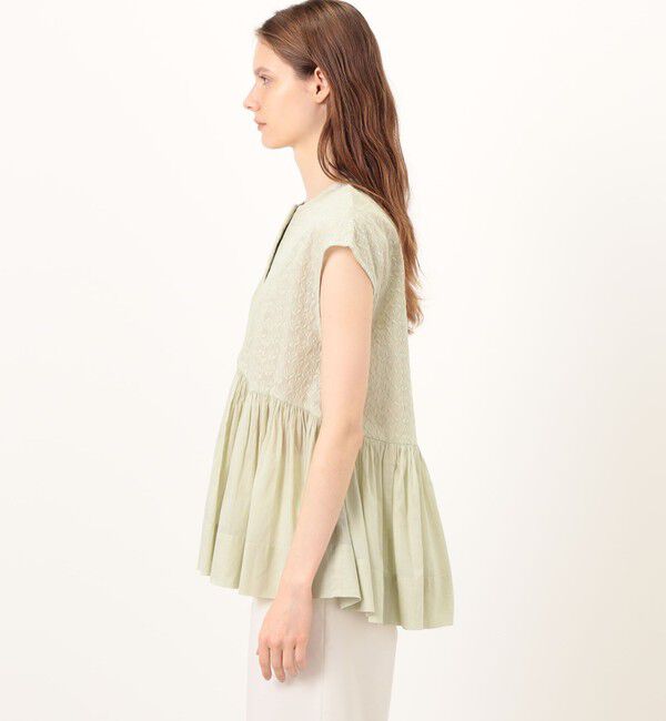 TOMORROWLAND BUYING WEAR「ne Quittez pas Petit Flower ブラウス」|シャツ・ブラウス|