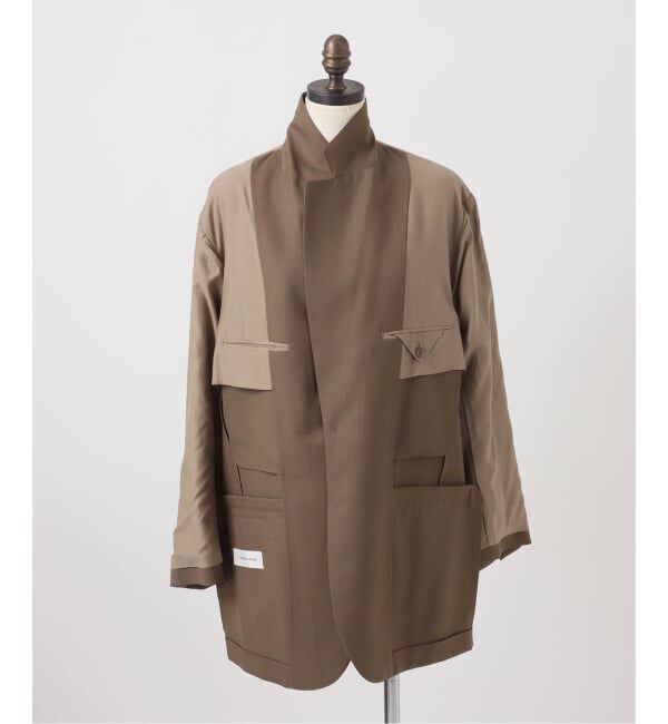 IENA「COUTURE D'ADAM/クチュールドアダム BIG JK Single Blazer Dese 26SS-009」|テーラードジャケット|