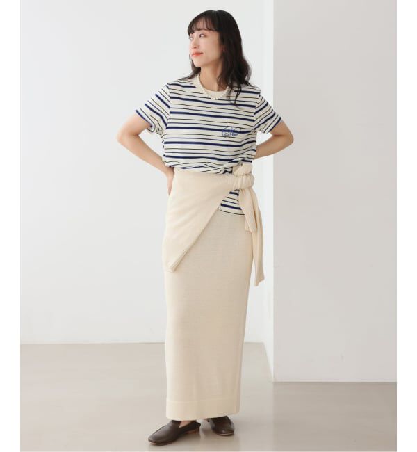 SLOBE IENA「DEUS/デウスエクスマキナ Pierre Stripe Tee」|Tシャツ・カットソー|