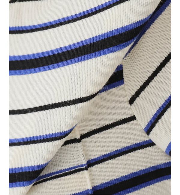 SLOBE IENA「DEUS/デウスエクスマキナ Pierre Stripe Tee」|Tシャツ・カットソー|