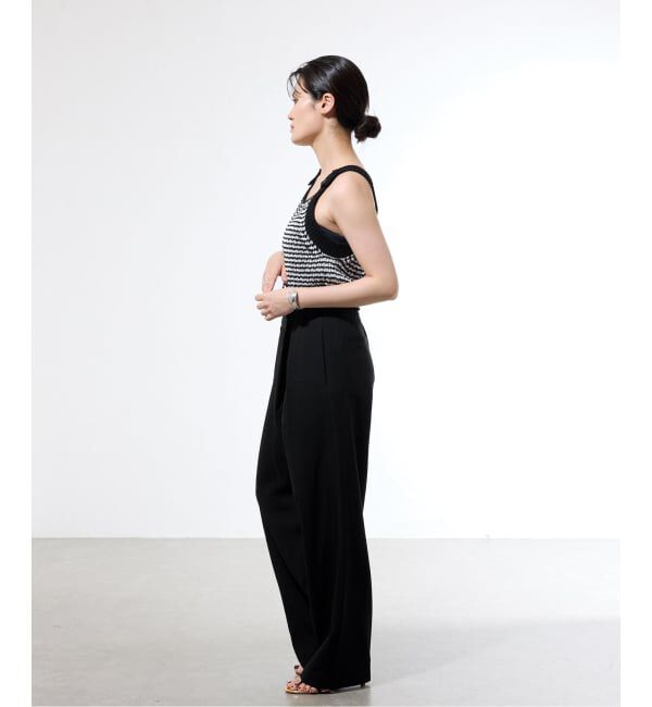 IENA「《セットアップ対応/一部店舗限定》カルゼラップパンツ」|その他|