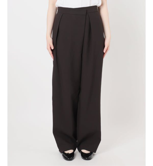 IENA「《セットアップ対応/一部店舗限定》カルゼラップパンツ」|その他|