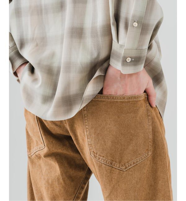 EDIFICE「COLOR DENIM CURVED 5PK パンツ」|デニム|