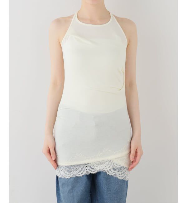PULP「【Geek Office / ギークオフィス】MILLO WOMEN / Lace Halter Sleeveless Top」|その他|