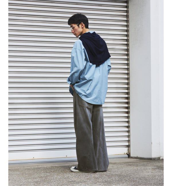 JOURNAL STANDARD「3D グレー 後染め キャノン パンツ」|デニム|