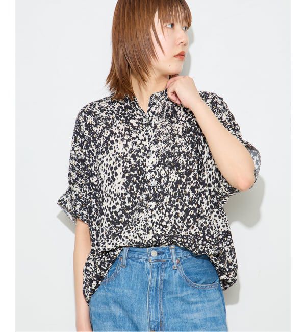 journal standard L'essage「DEVEAUX GOLDラメモノトーンシャツ 2」|シャツ・ブラウス|