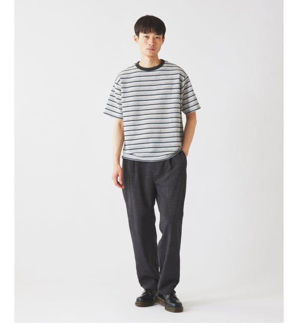 JOURNAL STANDARD relume「テクスチャー マルチボーダー Tシャツ」|Tシャツ・カットソー|
