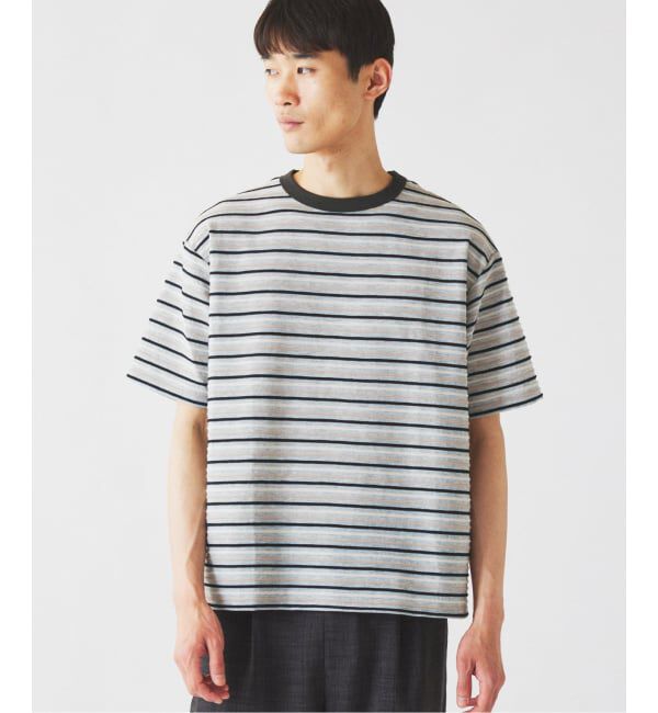 JOURNAL STANDARD relume「テクスチャー マルチボーダー Tシャツ」|Tシャツ・カットソー|
