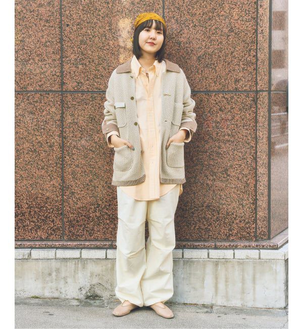 FRAMeWORK「MEIAS KNIT カバーオール」|カーディガン|