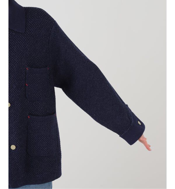 FRAMeWORK「MEIAS KNIT カバーオール」|カーディガン|
