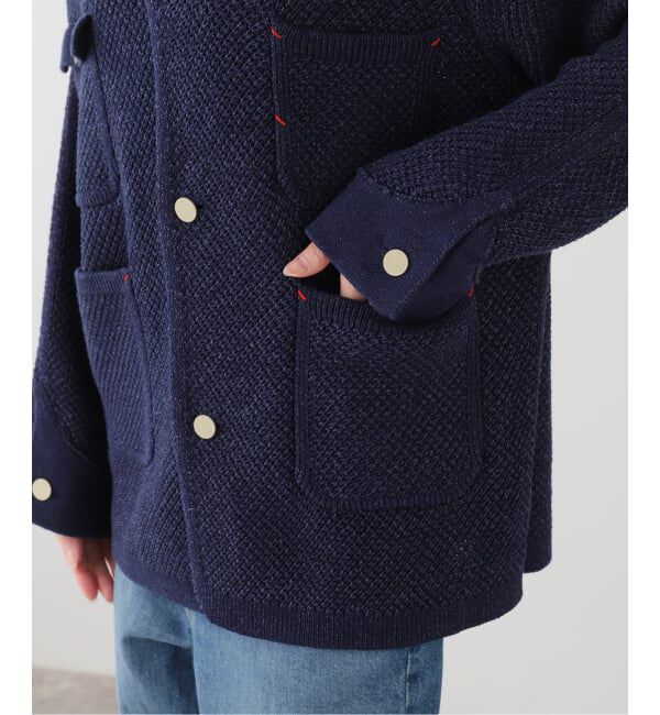 FRAMeWORK「MEIAS KNIT カバーオール」|カーディガン|