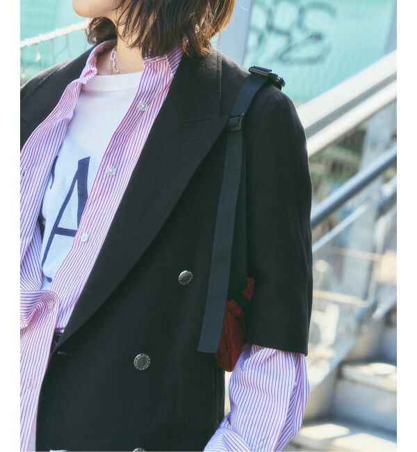 FRAMeWORK「COUTURE D`ADAM/クチュールドアダム　別注ハーフスリーブDIXIE JK DOUBLE(ブラック)」|その他|