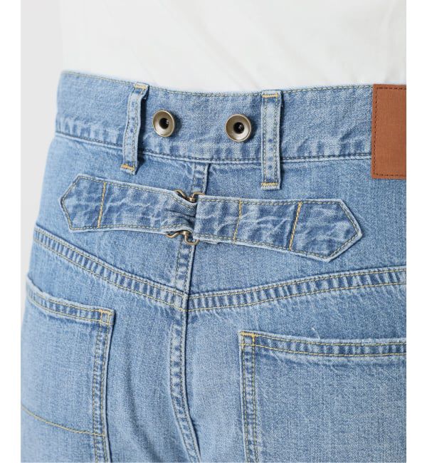 Spick and Span「5 1/2 8oz W-KNEE DENIM」|デニム|
