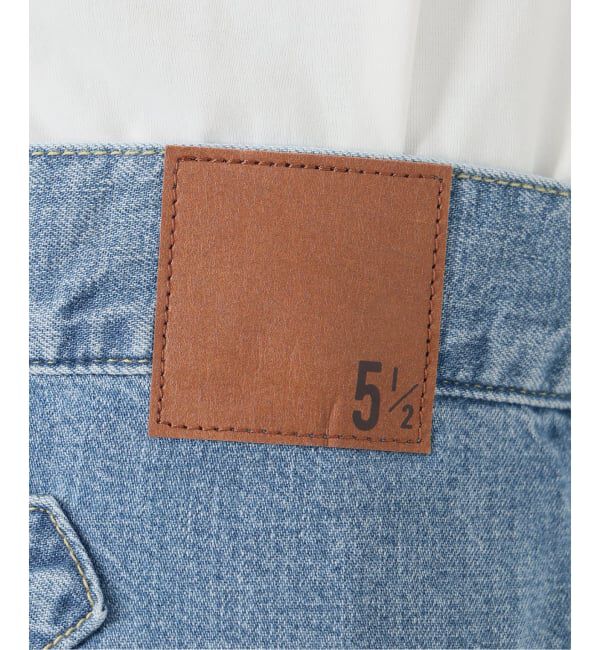 Spick and Span「5 1/2 8oz W-KNEE DENIM」|デニム|
