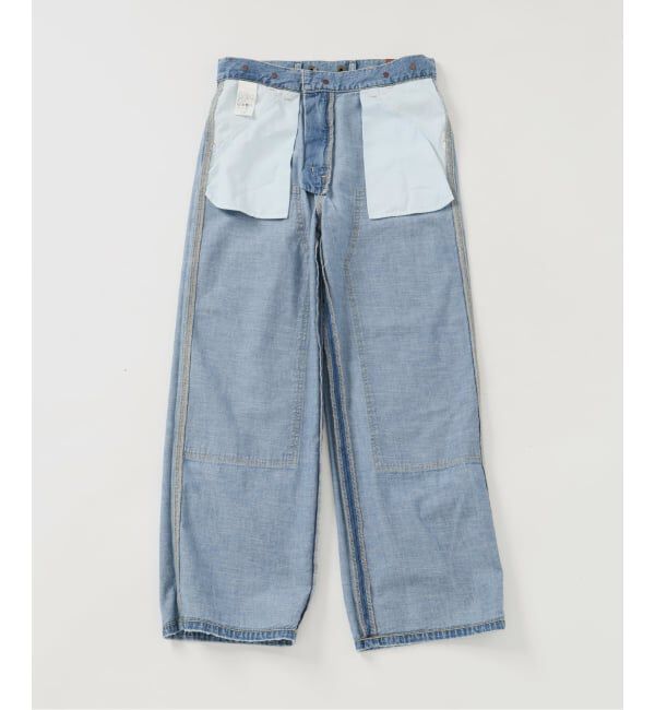 Spick and Span「5 1/2 8oz W-KNEE DENIM」|デニム|