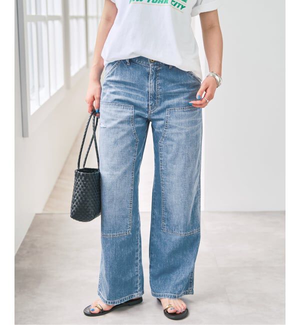 Spick and Span「5 1/2 8oz W-KNEE DENIM」|デニム|