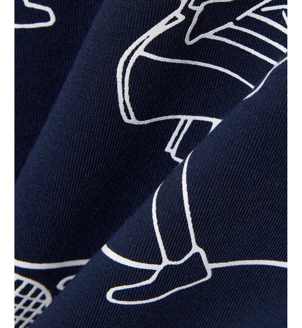 LACOSTE「ウルトラドライバックプリントテニスTシャツ」|Tシャツ・カットソー|